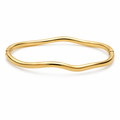Bracelete Ondulado Dourado