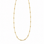 Colar Bolinhas Banhado a Ouro 18K