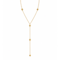 Colar Gravatinha Conchas Banhado a Ouro 18K