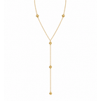 Colar Gravatinha Conchas Banhado a Ouro 18K