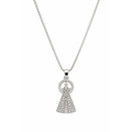 Colar Nossa Senhora Aparecida Prata 925